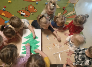Sensoryczna choinka u Starszaków