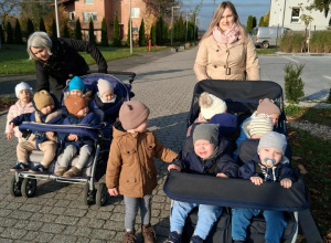 Jesienny spacer Maluszków