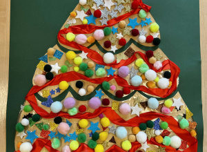 Kolorowa choinka Starszaków