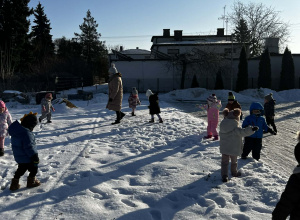 Świeże powietrze i mały spacer.